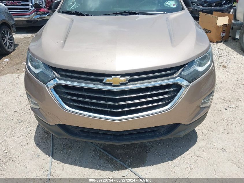 2019 Chevrolet Equinox Ls VIN: 2GNAXHEV0K6234255 Lot: 39720754