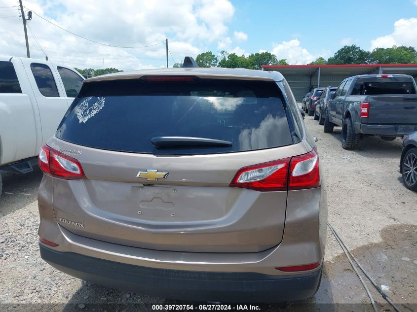 2019 Chevrolet Equinox Ls VIN: 2GNAXHEV0K6234255 Lot: 39720754