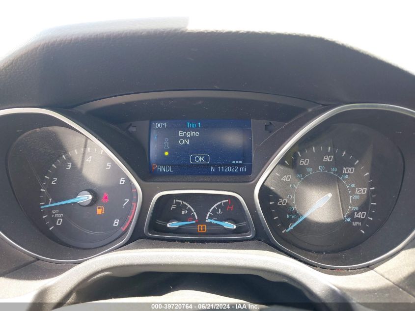 2014 Ford Focus Se VIN: 1FADP3F27EL371529 Lot: 39720764