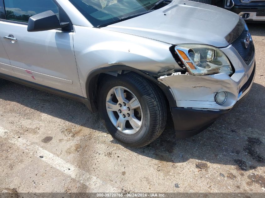 2011 GMC Acadia Sle VIN: 1GKKRPED7BJ296560 Lot: 39720765
