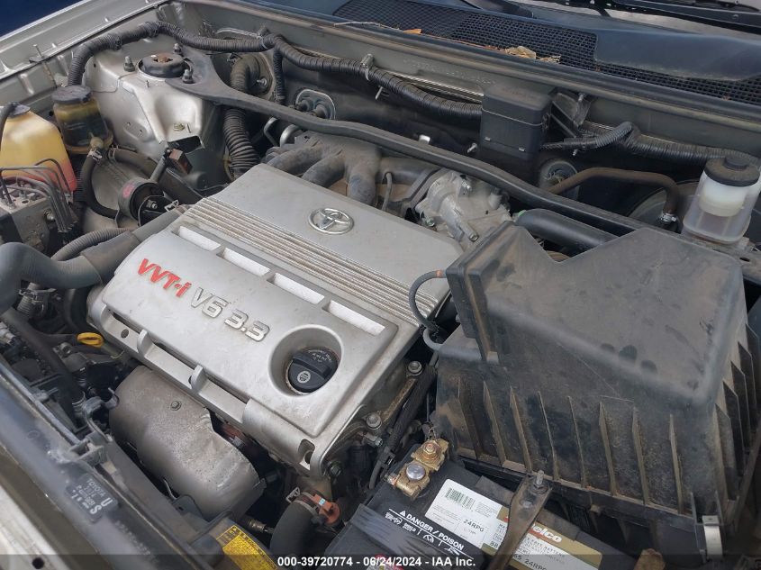 2006 Toyota Highlander V6 VIN: JTEGP21A860116824 Lot: 39720774