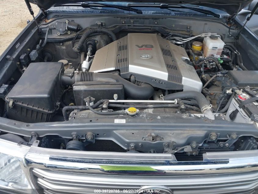 JTEHT05J852068291 2005 Toyota Land Cruiser