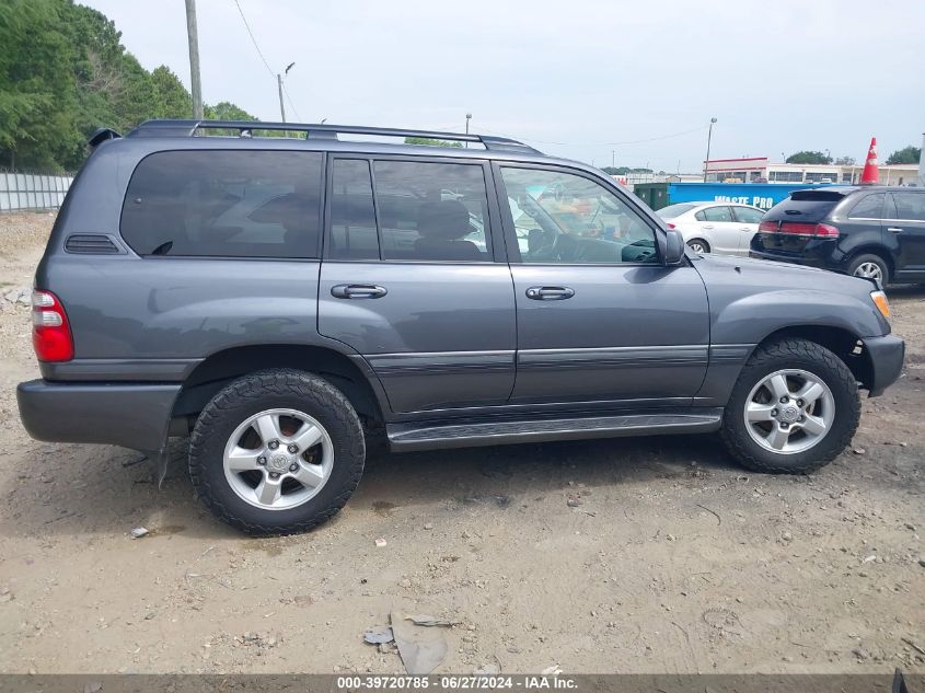 JTEHT05J852068291 2005 Toyota Land Cruiser