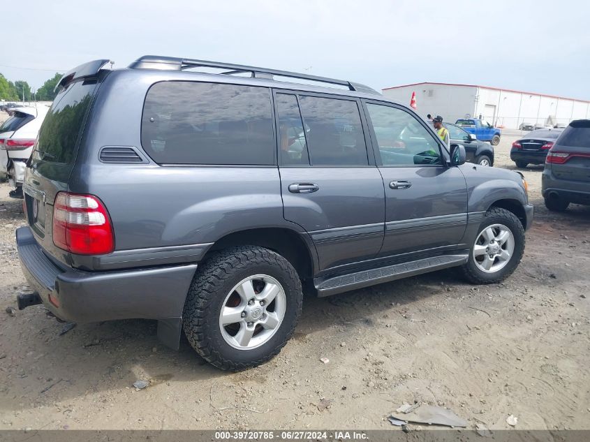 2005 Toyota Land Cruiser VIN: JTEHT05J852068291 Lot: 39720785