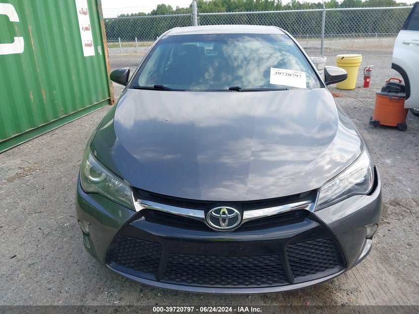 2016 Toyota Camry Se VIN: 4T1BF1FK3GU589954 Lot: 39720797