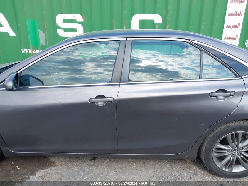 2016 Toyota Camry Se VIN: 4T1BF1FK3GU589954 Lot: 39720797