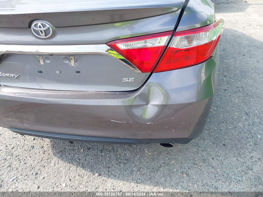 2016 Toyota Camry Se VIN: 4T1BF1FK3GU589954 Lot: 39720797