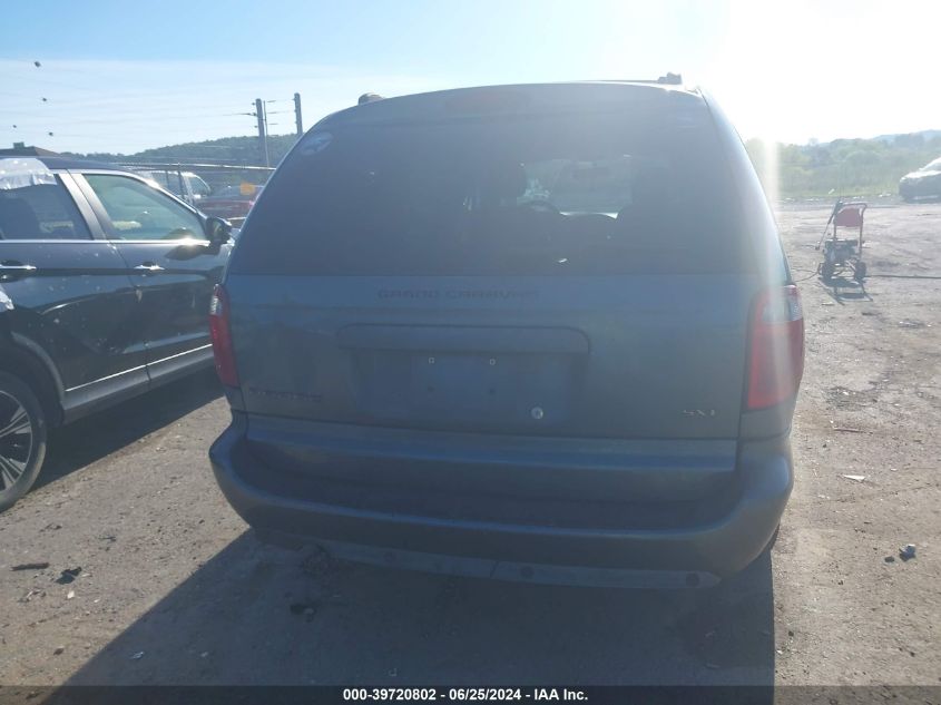 2005 Dodge Grand Caravan Sxt VIN: 2D4GP44L25R435494 Lot: 39720802
