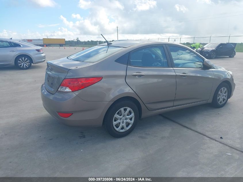 2014 Hyundai Accent Gls VIN: KMHCT4AE1EU677138 Lot: 39720806