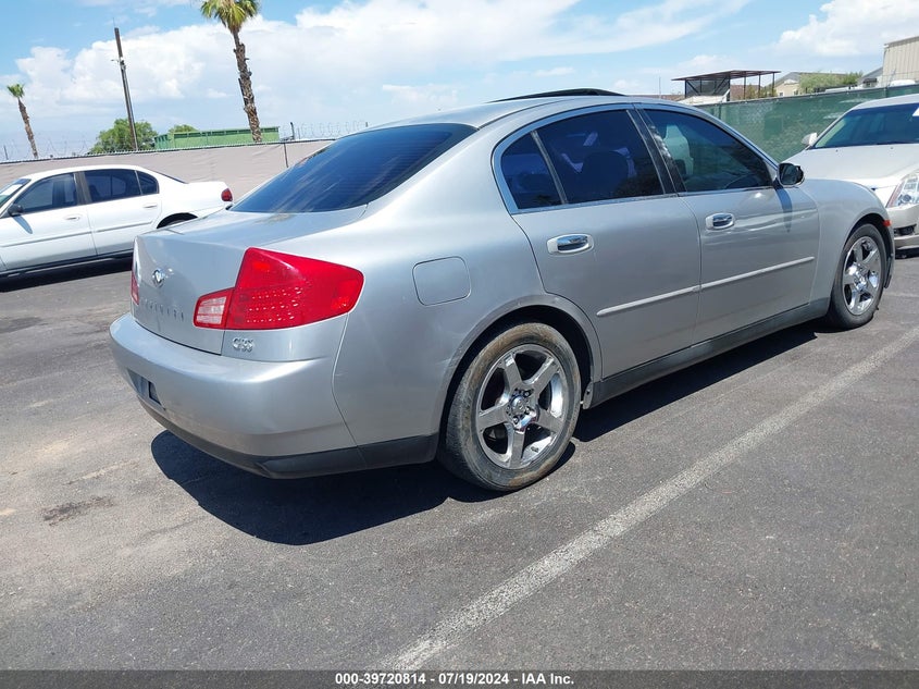 2003 Infiniti G35 Luxury Leather VIN: JNKCV51E83M308700 Lot: 39720814