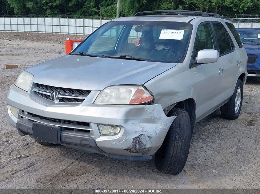 2002 Acura Mdx VIN: 2HNYD18242H514994 Lot: 39720817