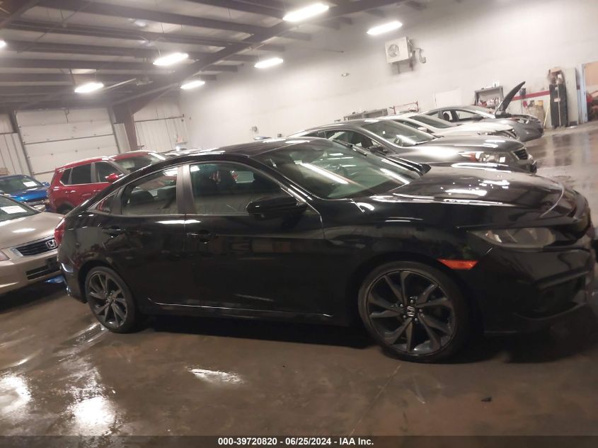 2020 Honda Civic Sport VIN: 19XFC2F8XLE025347 Lot: 39720820