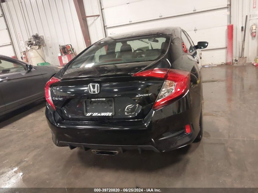 2020 Honda Civic Sport VIN: 19XFC2F8XLE025347 Lot: 39720820