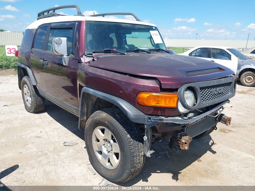 2007 Toyota Fj Cruiser VIN: JTEBU11F670053569 Lot: 39720834