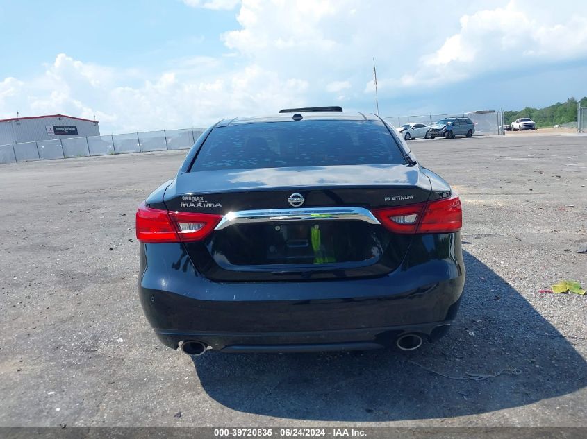 2017 Nissan Maxima 3.5 Platinum VIN: 1N4AA6AP3HC415488 Lot: 39720835