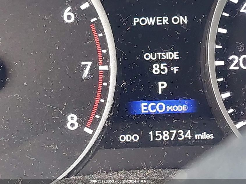 2013 Lexus Es 350 VIN: JTHBK1GG1D2083457 Lot: 39720853