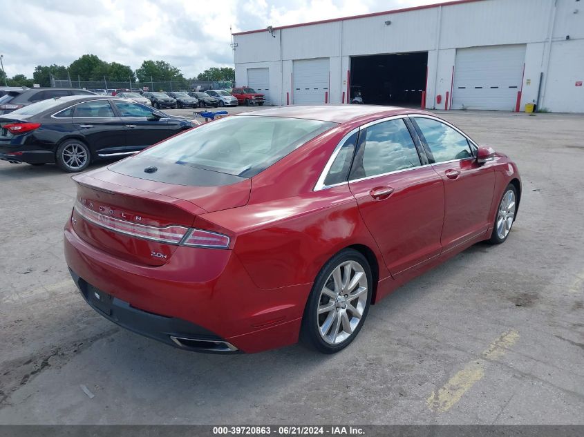 3LN6L2LU9FR602282 | 2015 LINCOLN MKZ HYBRID