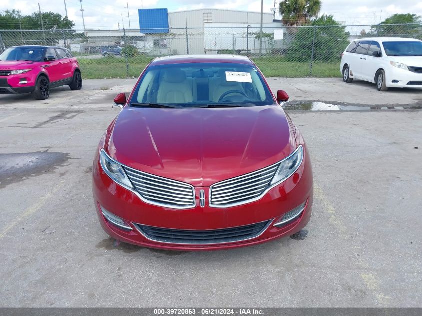 2015 Lincoln Mkz Hybrid VIN: 3LN6L2LU9FR602282 Lot: 39720863