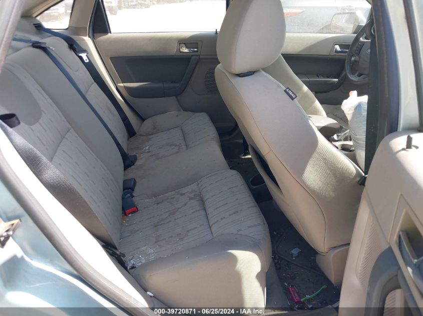 2008 Ford Focus Se/Ses VIN: 1FAHP35N88W286263 Lot: 39720871