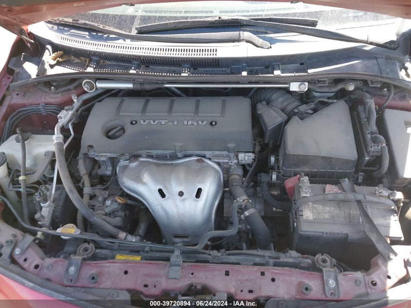 2009 Toyota Corolla Xrs VIN: 1NXBE40E29Z003058 Lot: 39720894