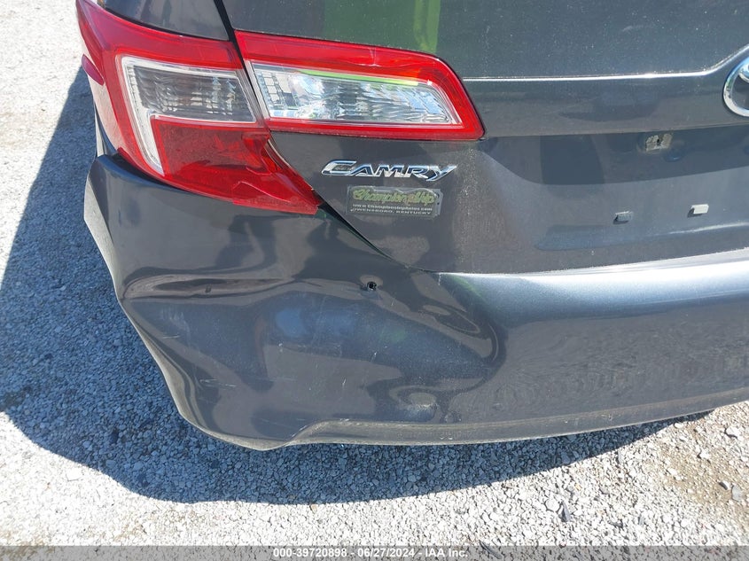 2012 Toyota Camry Le VIN: 4T1BF1FK1CU111316 Lot: 39720898