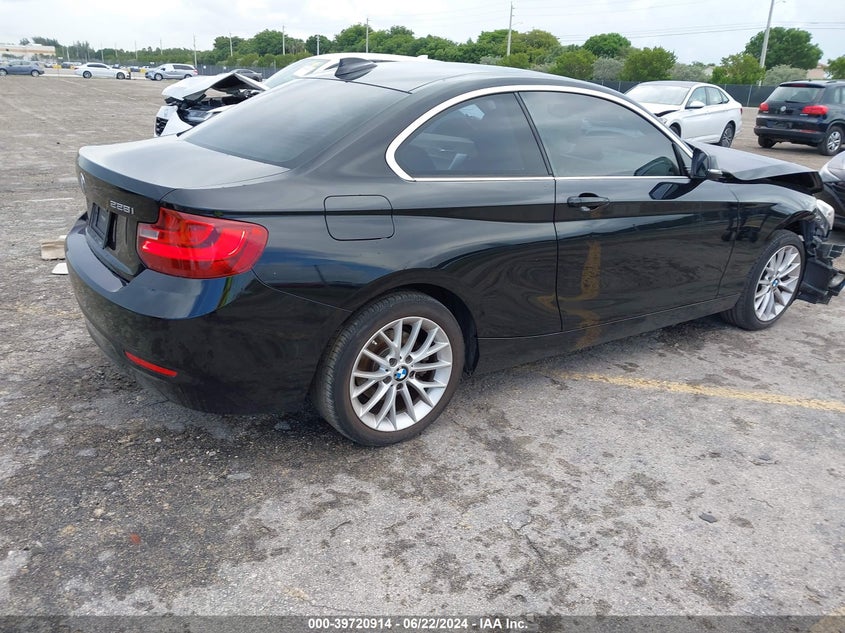 2015 BMW 228I VIN: WBA1F5C52FV257211 Lot: 39720914
