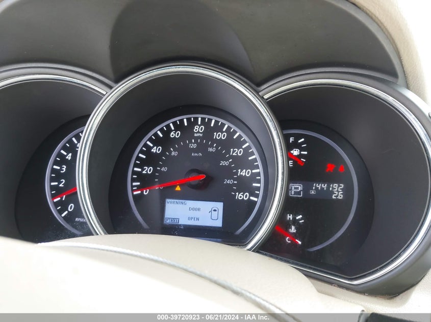 2012 Nissan Murano S VIN: JN8AZ1MU1CW114656 Lot: 39720923