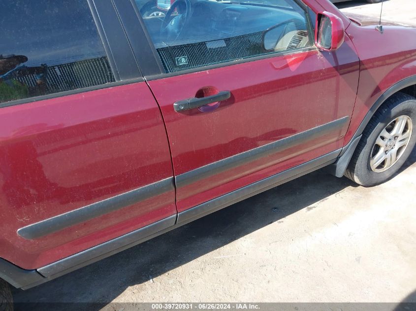 2004 Honda Cr-V Ex VIN: SHSRD78864U237820 Lot: 39720931