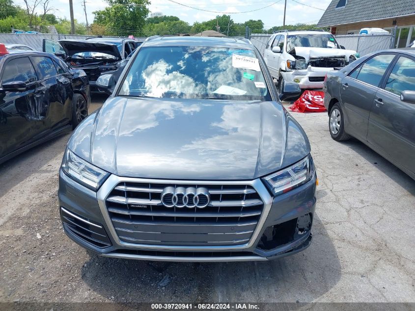 2018 Audi Q5 Premium Plus VIN: WA1BNAFY8J2215560 Lot: 39720941