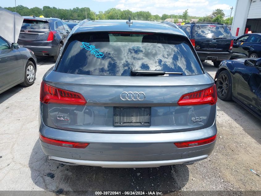 2018 AUDI Q5 PREMIUM PLUS - WA1BNAFY8J2215560