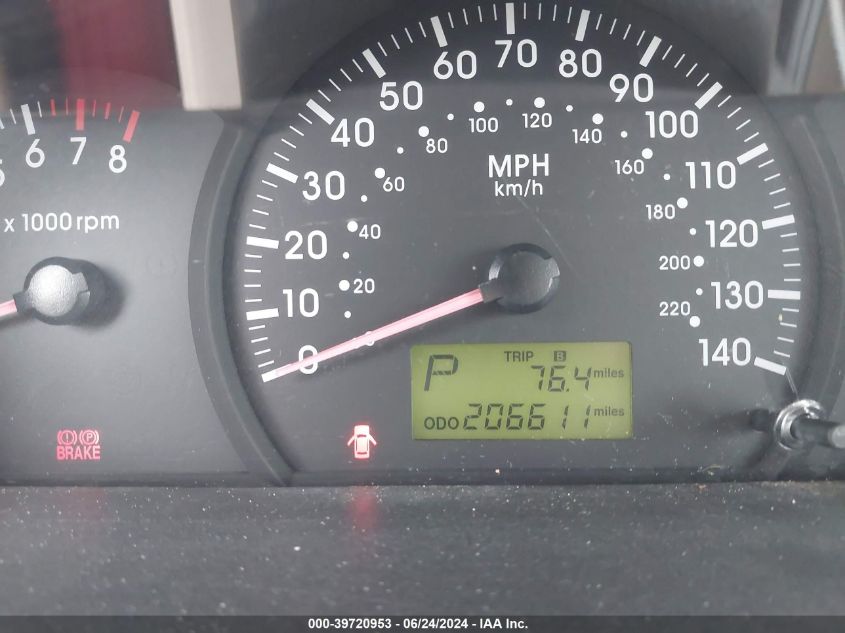 2006 Kia Spectra Ex/Lx/Sx VIN: KNAFE122265308456 Lot: 39720953