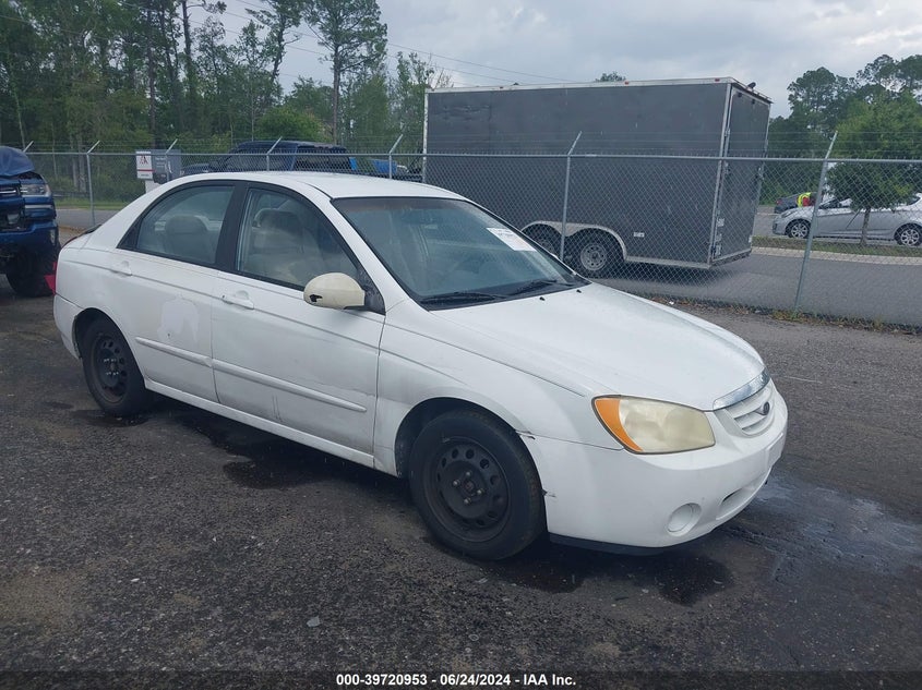 2006 Kia Spectra Ex/Lx/Sx VIN: KNAFE122265308456 Lot: 39720953