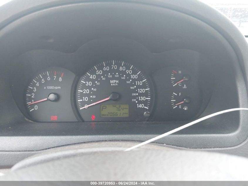 2006 Kia Spectra Ex/Lx/Sx VIN: KNAFE122265308456 Lot: 39720953