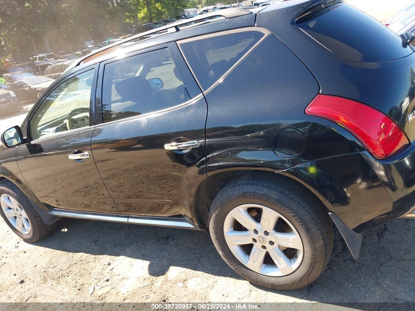 2007 Nissan Murano Sl VIN: JN8AZ08T07W502088 Lot: 39720957
