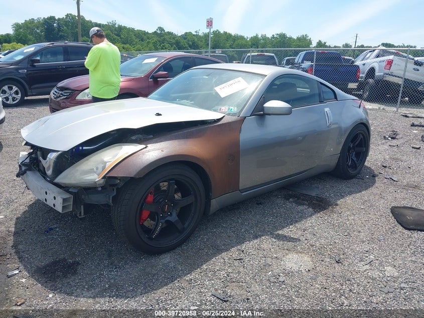 2003 Nissan 350Z Coupe VIN: JN1AZ34D93T117073 Lot: 39720958