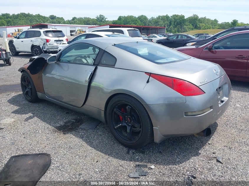 2003 Nissan 350Z Coupe VIN: JN1AZ34D93T117073 Lot: 39720958