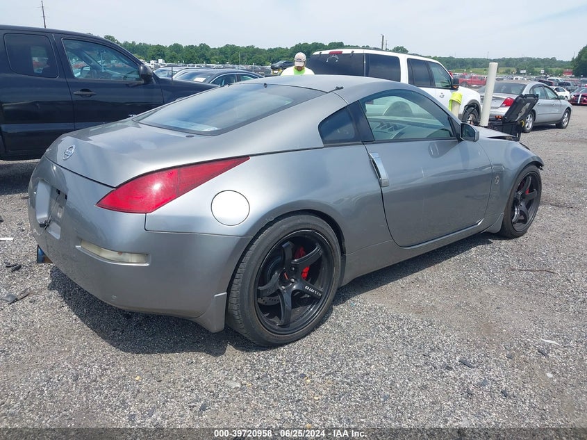 2003 Nissan 350Z Coupe VIN: JN1AZ34D93T117073 Lot: 39720958