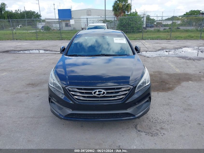 2015 Hyundai Sonata Sport 2.0T VIN: 5NPE34AB9FH068734 Lot: 39720982
