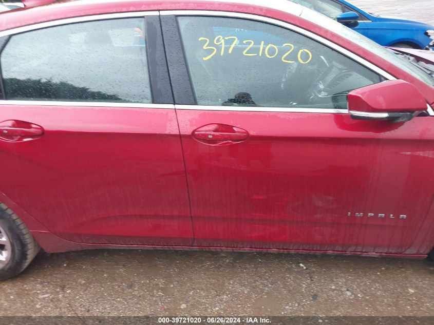 2019 Chevrolet Impala Lt VIN: 1G11Z5SA3KU137855 Lot: 39721020