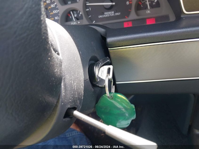 1989 Ford Thunderbird Super Coupe VIN: 1FAPP64R0KH183416 Lot: 39721026