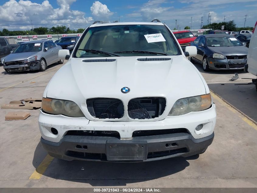 2006 BMW X5 3.0I VIN: 5UXFA13596LY48355 Lot: 39721043