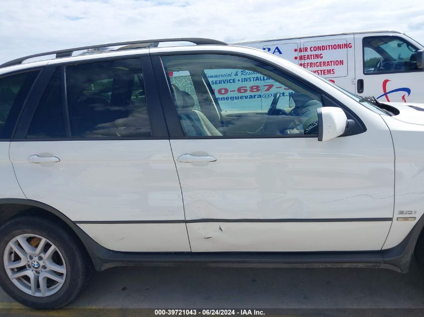 2006 BMW X5 3.0I VIN: 5UXFA13596LY48355 Lot: 39721043