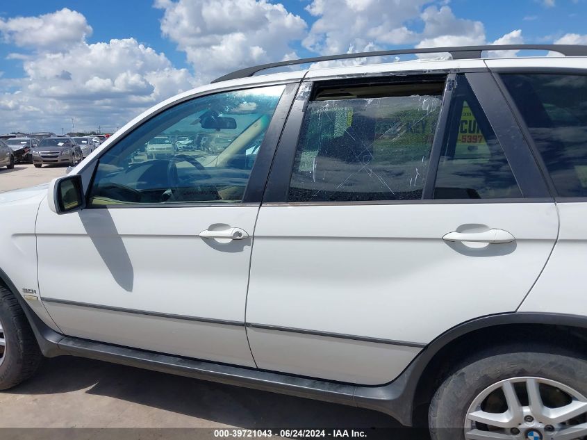 2006 BMW X5 3.0I VIN: 5UXFA13596LY48355 Lot: 39721043