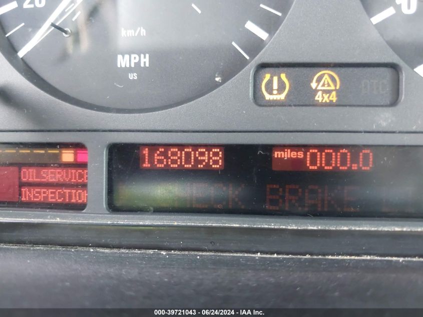 2006 BMW X5 3.0I VIN: 5UXFA13596LY48355 Lot: 39721043