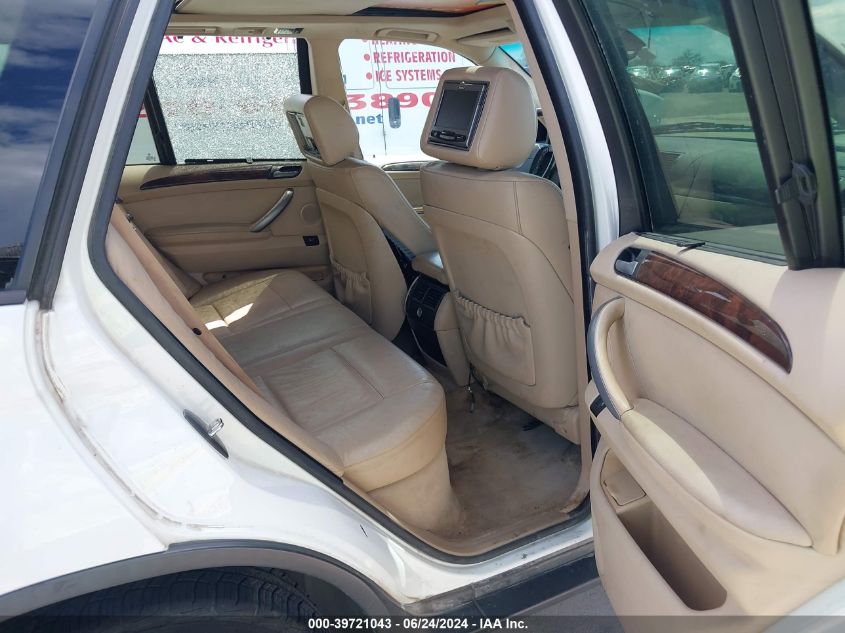 2006 BMW X5 3.0I VIN: 5UXFA13596LY48355 Lot: 39721043