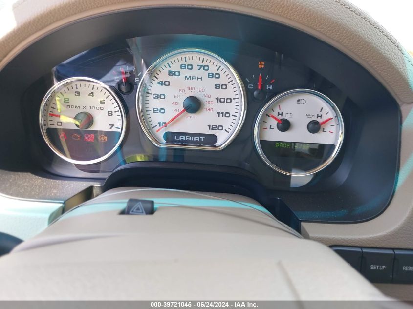 2007 Ford F-150 Lariat/Xlt VIN: 1FTPW12V87KD35307 Lot: 39721045