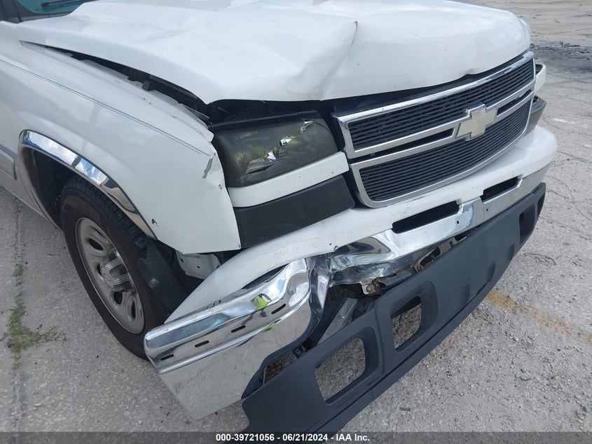 2006 Chevrolet Silverado 1500 Lt1 VIN: 1GCEC19V66Z196595 Lot: 39721056