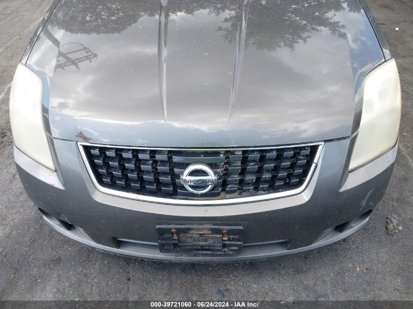2008 Nissan Sentra 2.0S VIN: 3N1AB61E08L628511 Lot: 39721060