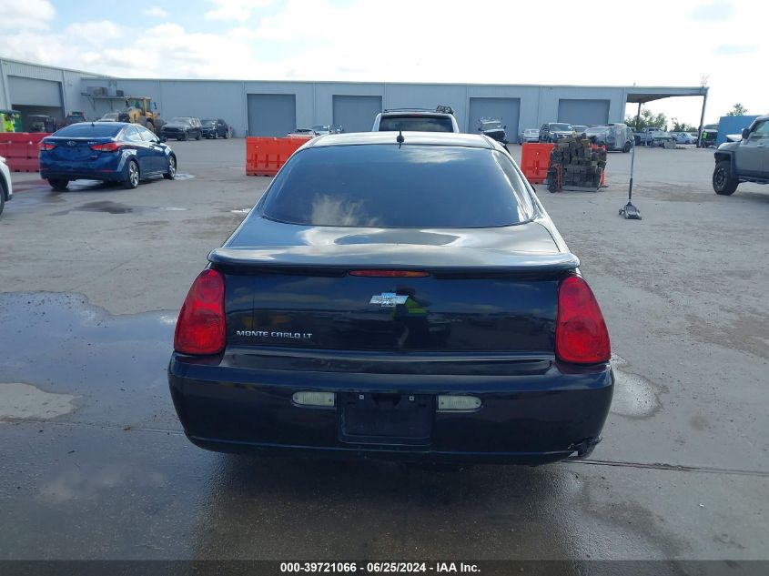 2006 Chevrolet Monte Carlo Lt VIN: 2G1WM15K269158409 Lot: 39721066