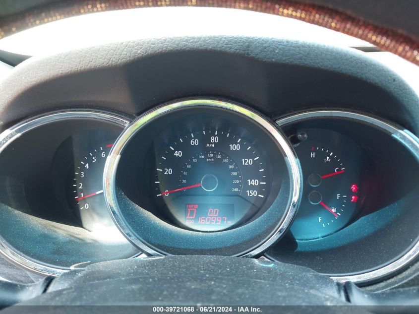 2013 Kia Sorento Lx VIN: 5XYKT3A60DG323596 Lot: 39721068